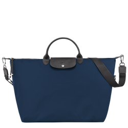 Le Pliage Energy L Travel bag , Navy - Recycled canvas